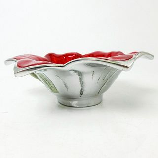 Julia Knight Decorative Metal Bowl, Lily Pomegranate