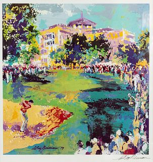 Leroy Neiman 'Westchester Golf Classic' Lithograph Signed