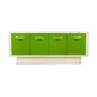 Raymond Loewy Style Broyhill Atomic Credenza Cabinet