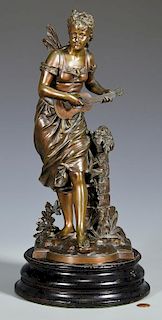 Eutrope Bouret Bronze Nymph