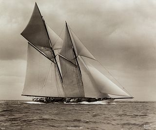 Beken of Cowes Germania - 1911 Nautical Photograph