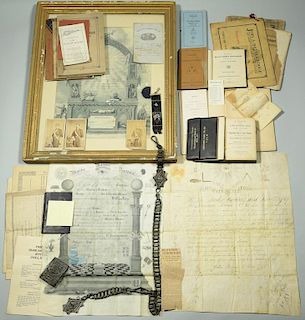 Archive of Masonic Items