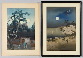 2 Japanese Shin-hanga Prints