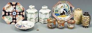 Assorted Group Japanese Porcelain, 10 items