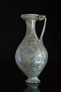 ROMAN GLASS ONE-HANDLED JUG
