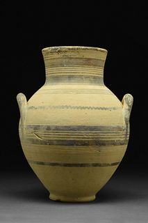 LARGE CYPRIOT POTTERY AMPHORA