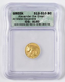 Alexander the Great AV Stater coin, Alexandria Mint