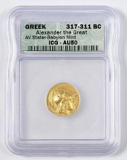 Alexander the Great AV Stater, Babylon Mint