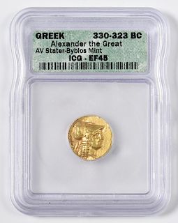 Alexander the Great AV Stater, Byblos Mint