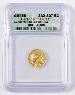 Alexander the Great AV Stater, Tarsus Mint