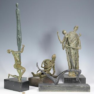 5 Sculptures, Manner of Giacometti