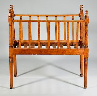 19th century Maple Crib, poss. Tenn.