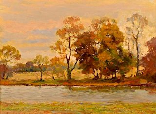 G. Stepanyants, oil on canvas, Landscape