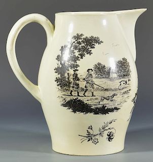 18th Cent. Wedgwood Transferware Pitcher