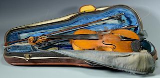 19th century French Mirecourt Violin