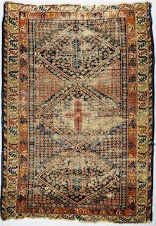 Vintage South Persian rug, 4'10" x 6'11"