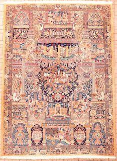 Persian Fine Kashmar Carpet, 13'7" x 10'