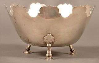 Tiffany & Co. Sterling Silver Footed Bowl.