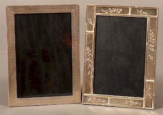2 Tiffany & Co. Sterling Stand-up Picture Frames.