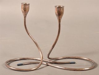 Pair of Towle Sterling Silver Candle holders.