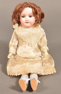 Armand Marseille Bisque Head Girl Doll.