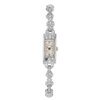 Art Deco Diamond and Platinum Watch