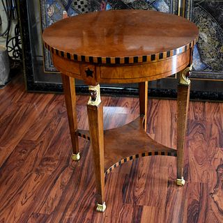 Egyptian Revival Round Table