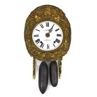 Antique Comtoise / Morbier Clock