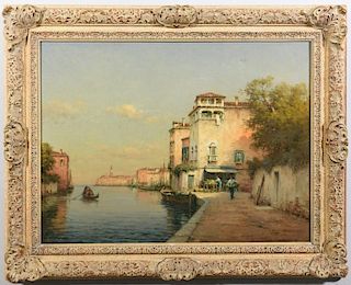Antoine Bouvard O/C, Venetian Canal