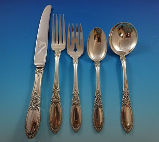 Old Mirror by Towle Sterling Silver Flatware Service Set 30 Pieces