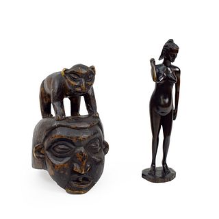 African Wood Carved Sculptures