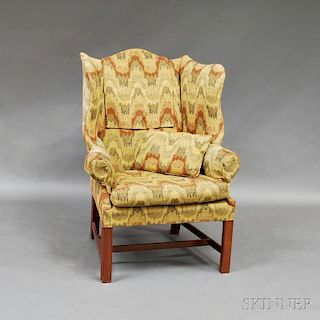 Chippendale-style Wing Chair