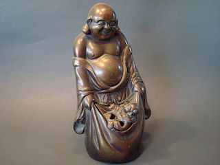 ANTIQUE Bronze Figurine Shape Censor, Qing