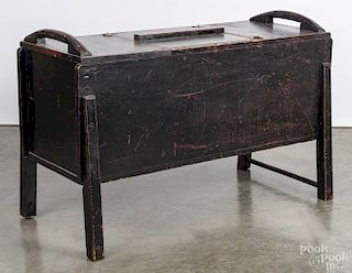 Oriental hardwood chest, 20th c., 31 1/2'' h., 47'' w.