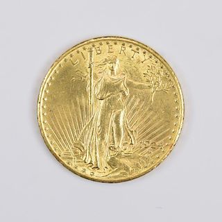 1924 $20 St Gaudens Double Eagle Gold Coin