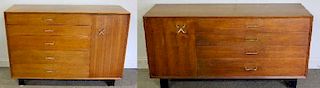 2 George Nelson for Herman Miller Chests.