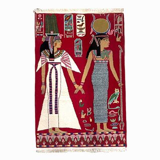 Large Antique Egyptian Rug