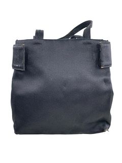 Black Prada Satin Handbag