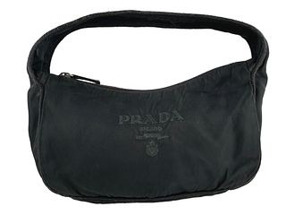 Black Prada Hobo Bag