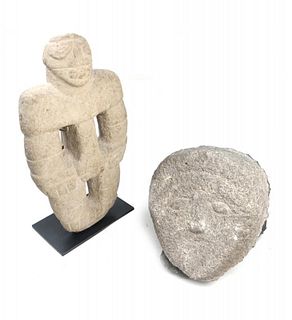 Two Ancient Style Stone Figures