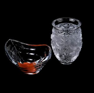 Two Glass Table Articles