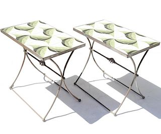 McDevitt Sclwyn Ceramic Tile Top Tables