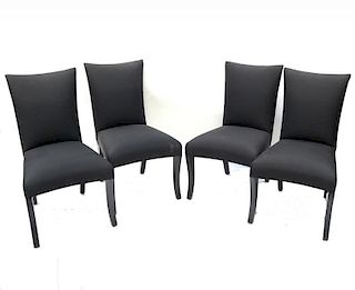 Four Donghia Furniture Co. Side Chairs