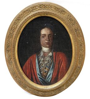 Portrait of a Nobleman on Canvas