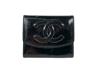 Chanel Patent Leather Coin Pouch