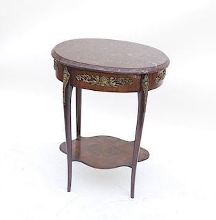 Louis XV Style Ormolu Side Table
