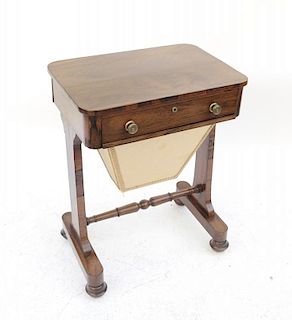 Regency Style Sewing Table