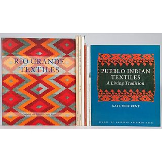 Eight books on Pueblo and Spanish-American weaving.