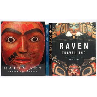 Four books on Northwest Coast art.