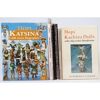 Eight publications on kachina dolls.